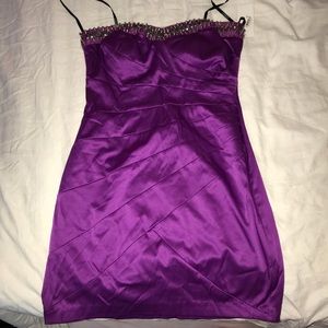 Violet Strapless Dress